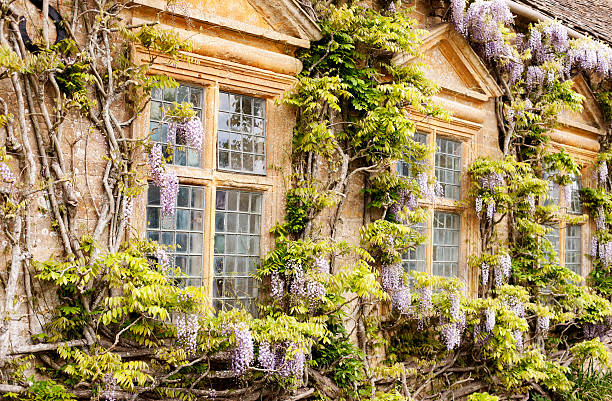 An Elizabethan property, Mapperton House - an English stately home in the Dorset countryside