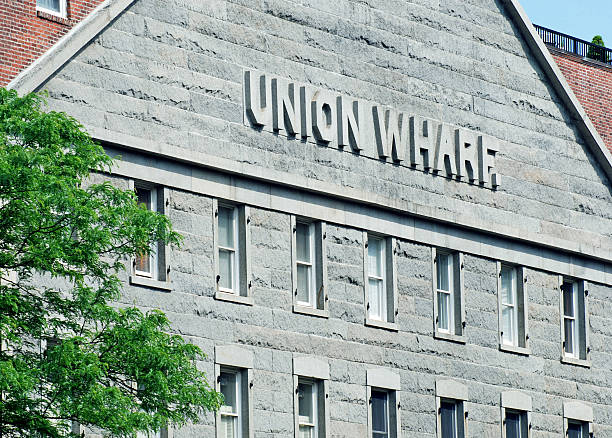 istock Union Wharf in Boston MA dates from 1836 181096592