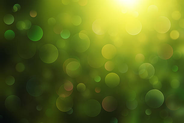 golden-zielony bokeh - backgrounds textured textured effect green background stock illustrations