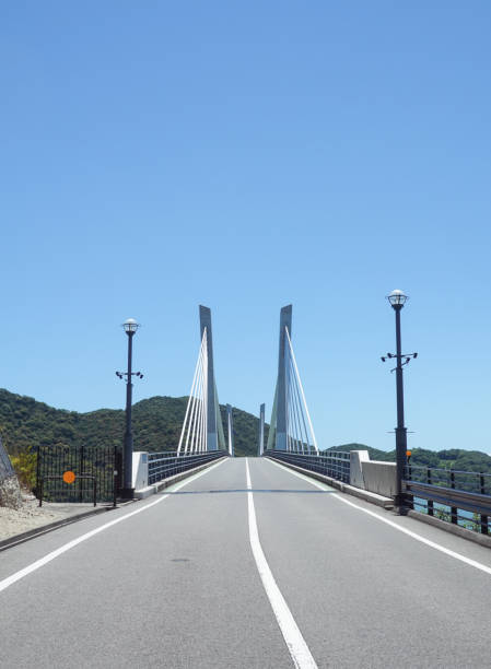 istock Bizensei Ohashi Bridge spanning Hinase Bay (Bizen City, Okayama Prefecture) 1810973993