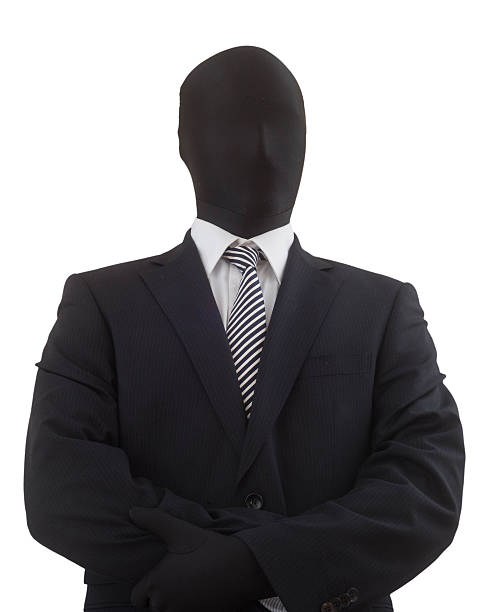 anonymous business man - anonymous businessman The black man isolated on white slenderman fictional character stock pictures, royalty-free photos & images