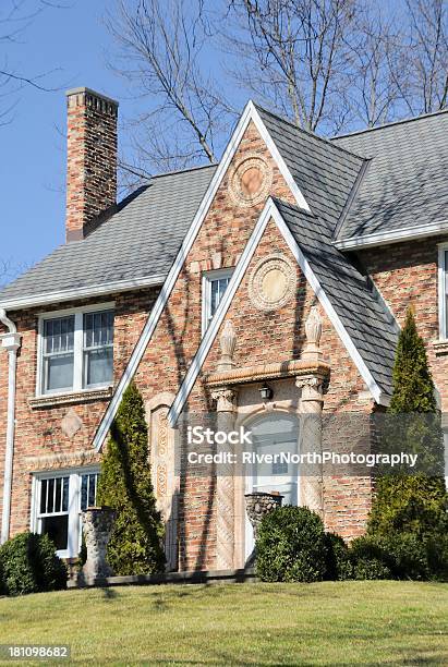 Middle Class Midwest House Stockfoto und mehr Bilder von Altertümlich - Altertümlich, Amerikanisches Kleinstadtleben, Außenaufnahme von Gebäuden