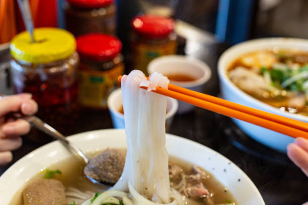 istock Classic Vietnamese Combination Beef Pho with Onion and Coriander 1810989525