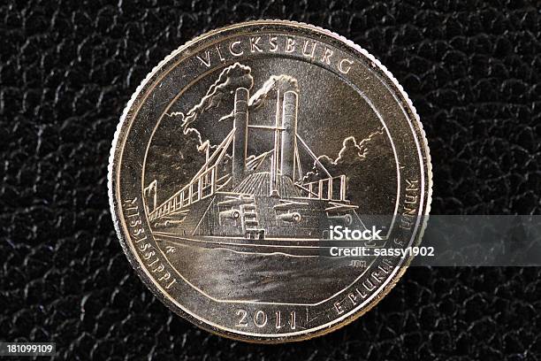 Vicksburg Mississippi Us Commemorative Quarter 2011 Stock Photo - Download Image Now