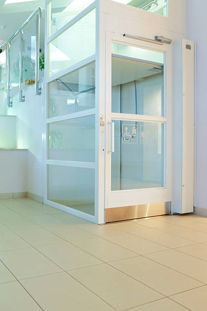 istock Elevator fot handicap in a hotel lobby 181099257