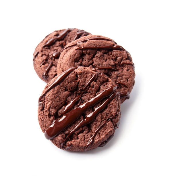 istock Homemade chocolate cookies with chocolate topping 1810994965