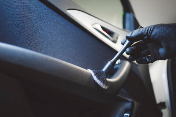 istock Car detailing concept. Auto cleaning and polish. 1811002424