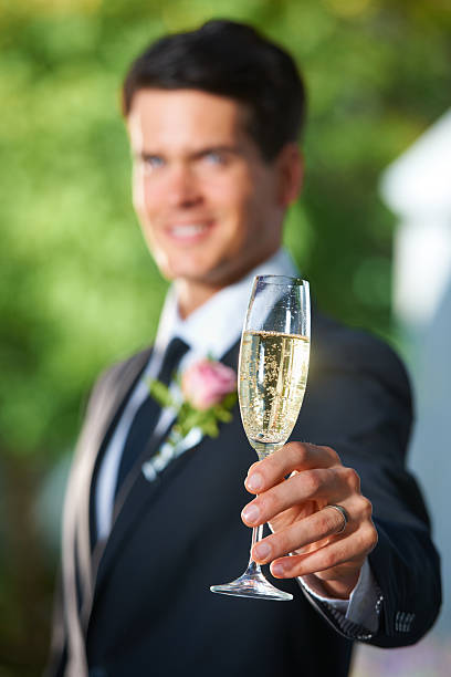 istock Here's to the new couple 181101698