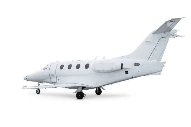 istock Modern corporate aircraft isolated on white background 1811022147