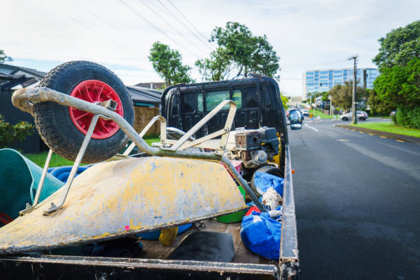 istock Wheelbarrow and other construction tools on a truck 1811038249