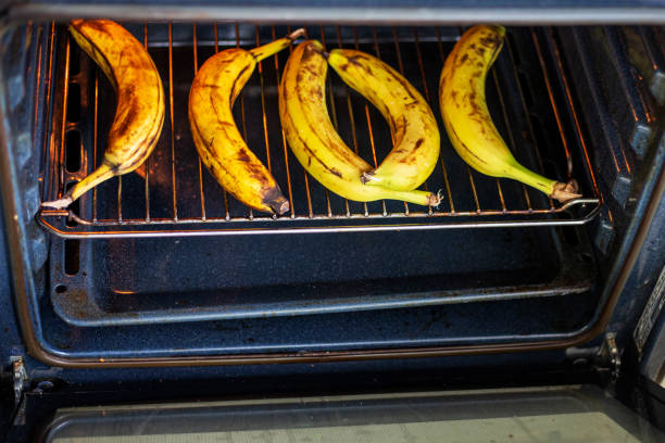 bake bananas in an electric oven
