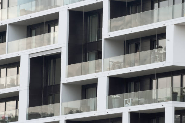 istock Modern Urban Living - Apartment Balconies 1811079353