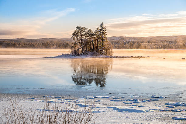 istock winter landscape on a small island 181111437