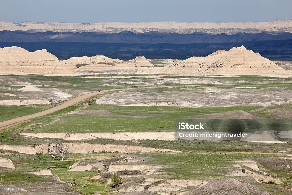 Percorrere roccaforte unità Parco Nazionale di Badlands - Foto stock royalty-free di Ambientazione esterna