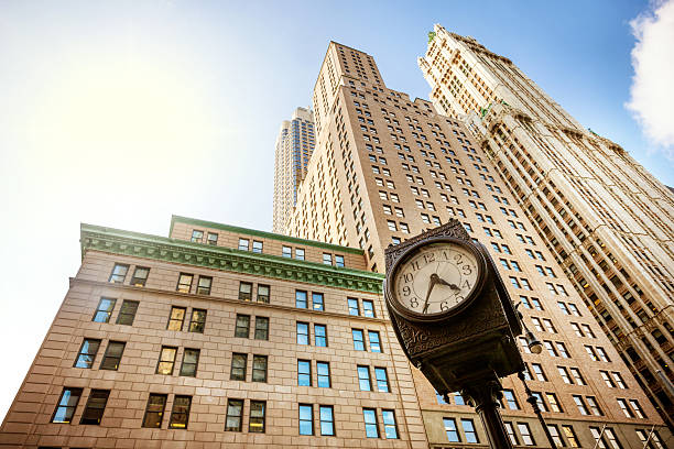 istock Street clock in Manhattan, NYC 181115789