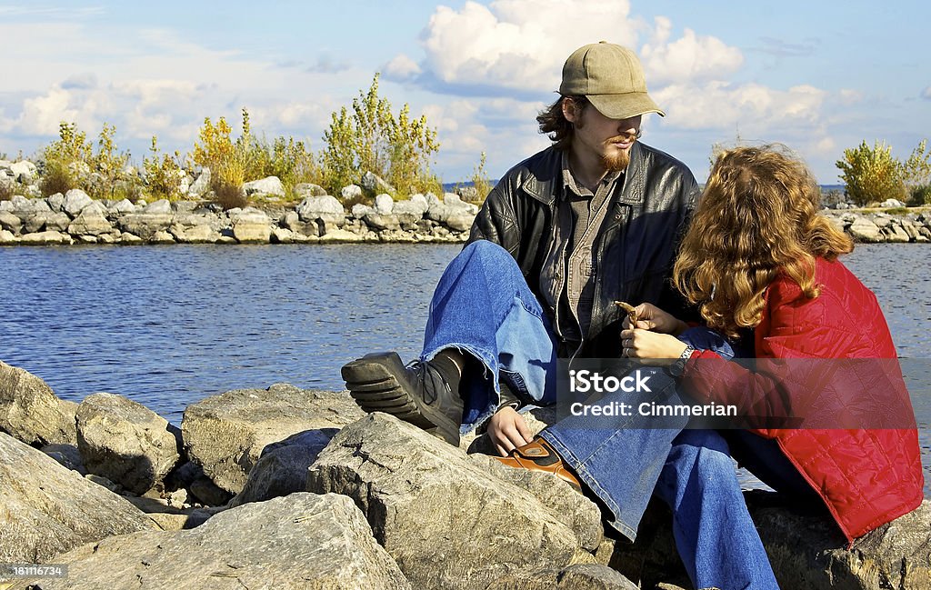 Romantisches date - Lizenzfrei Blau Stock-Foto