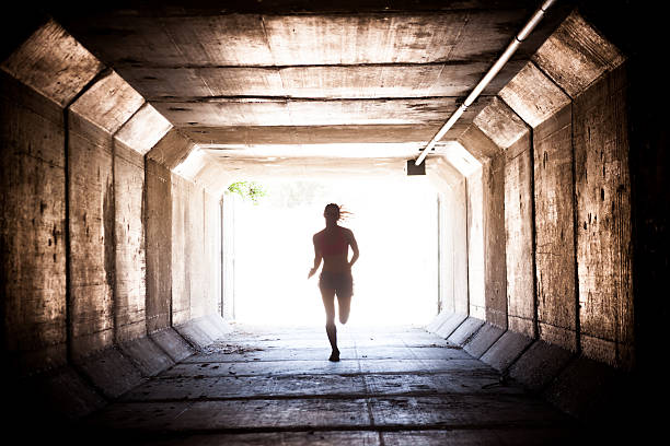 istock Light At The End Of Tunnel 181116991