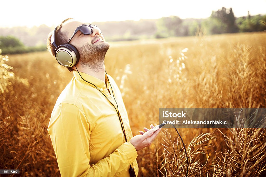 In liebe Musik - Lizenzfrei Lächeln Stock-Foto