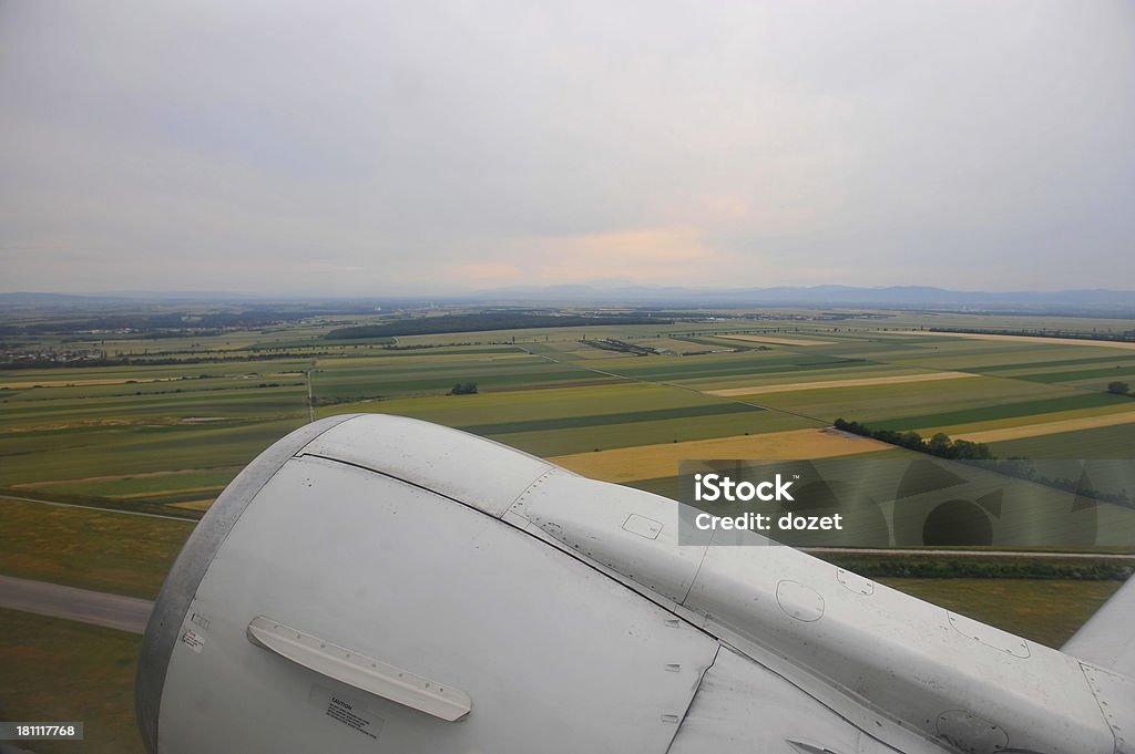 Moteur d'avion - Photo de Aile d'avion libre de droits