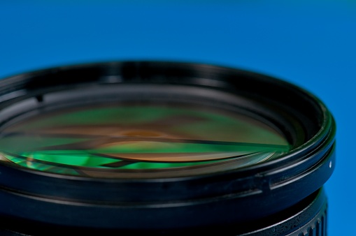 Close up of DSLR Zoom Lens