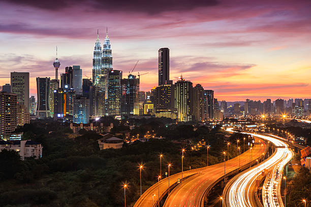istock City skyline - Kuala Lumpur at dusk 181119112