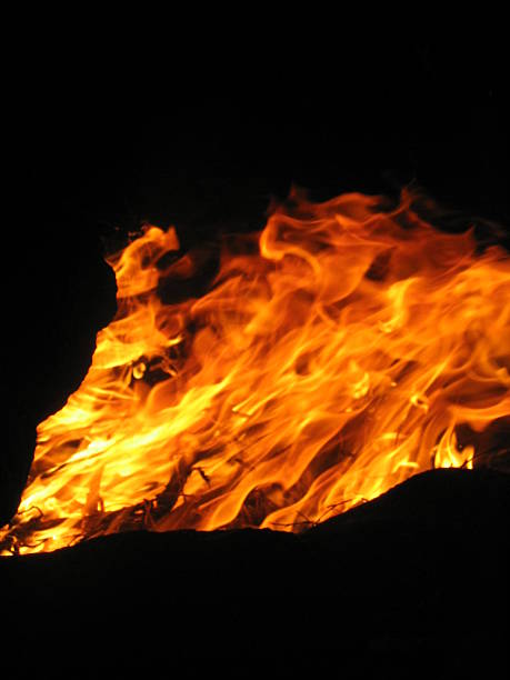 Cтоковое фото diabolic огонь