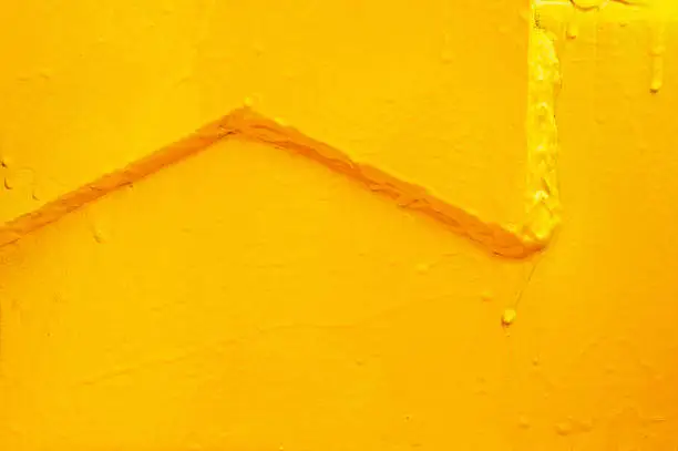 Abstract yellow background - part of construction machine