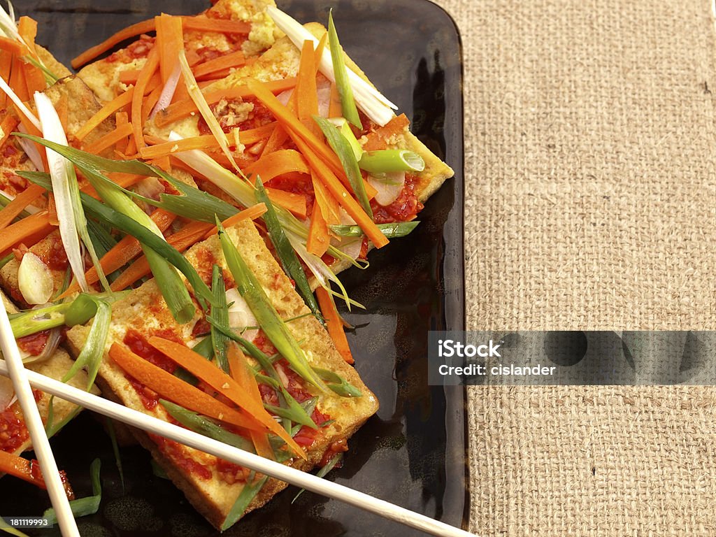 Asiatischen Stil Geschmorter Tofu - Lizenzfrei Beilage Stock-Foto