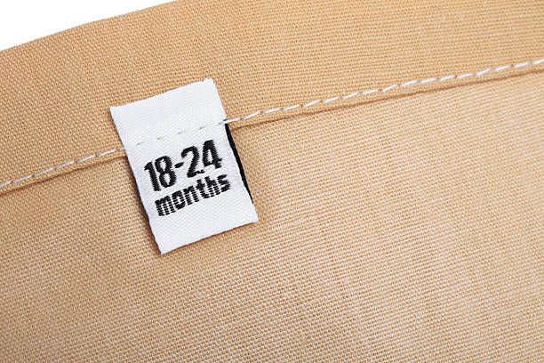 istock 18-24 Months Clothing Label 181120547