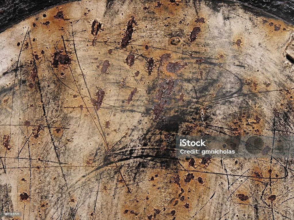 Круг ржавый - Стоковые фото Абстрактный роялти-фри
