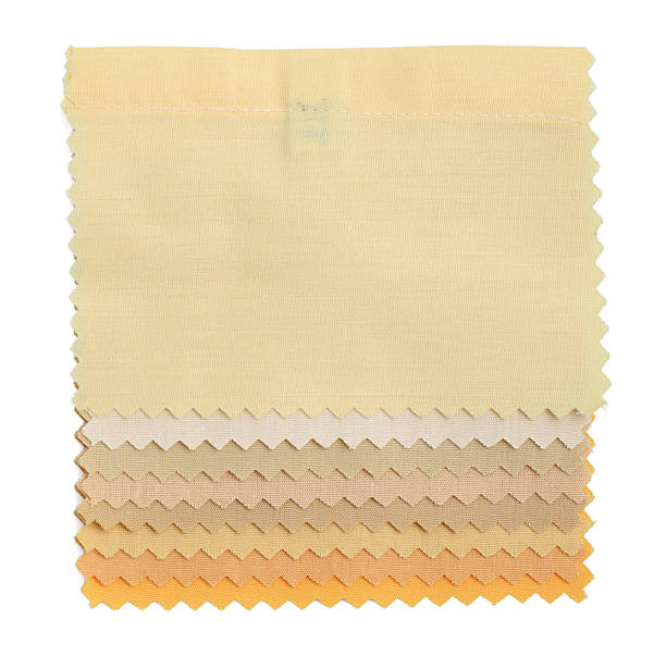 istock Yellow  Stitched Fabric Swatches 181122824