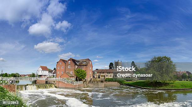 Tewkesbury Old Mill Gloucestershire Inglaterra - Fotografias de stock e mais imagens de Abadia - Abadia, Aldeia, Ao Ar Livre