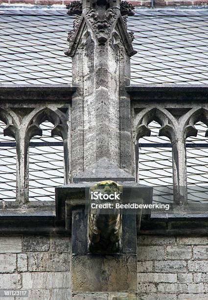 Gargouille Dom Chiesa Gotica Di Utrecht - Fotografie stock e altre immagini di Adulto - Adulto, Animale, Architettura