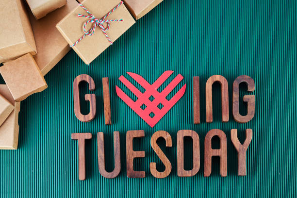istock Giving tuesday. Charity, help and donation concept. 1811234521