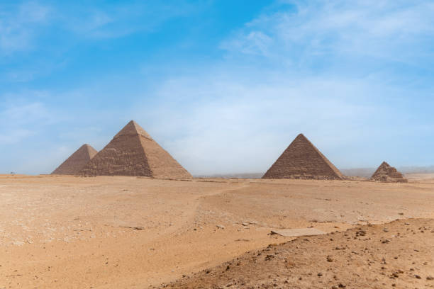 istock The great pyramids of Giza. Cairo . Egypt . 1811236097