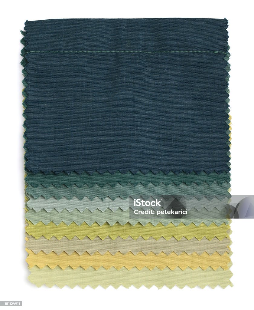 Fino tela verde muestra - Foto de stock de Algodón - Textil libre de derechos