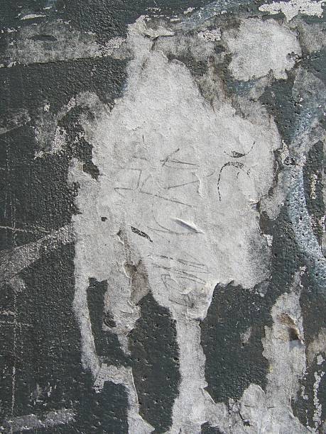 грязный городской стены текстура фон - peeling paint audio стоковые фото и изображения