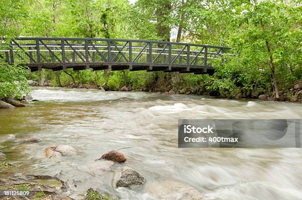 Boulder Creek Bridge - Fotografie stock e altre immagini di Acqua - Acqua, Acqua fluente, Bellezza naturale