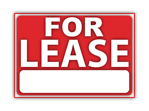 For Lease Sign.