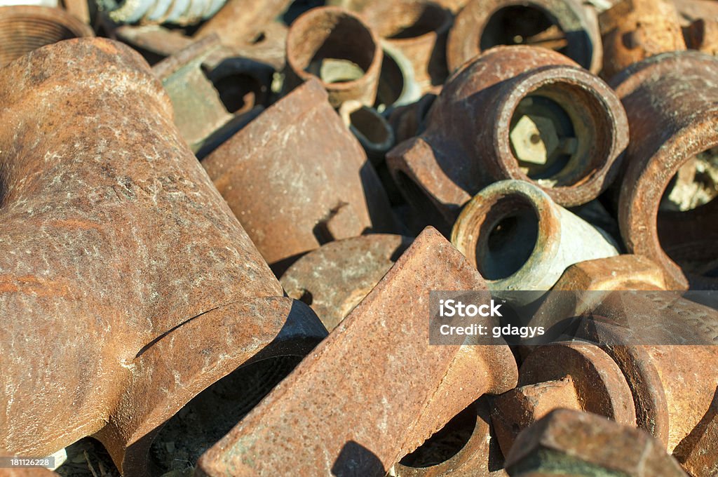 Rottami metallici - Foto stock royalty-free di Acciaio