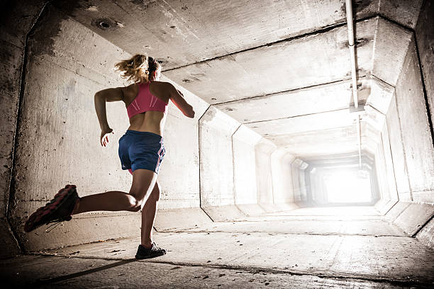 istock Light At The End Of Tunnel 181126295