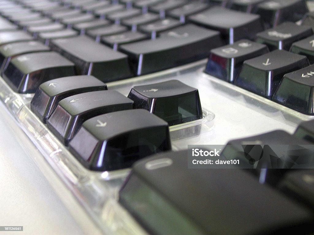 Tastatur Makro - Lizenzfrei Computertastatur Stock-Foto