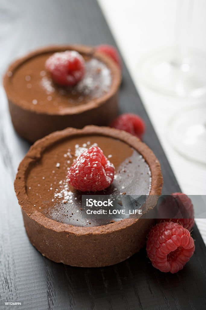 Tarte au chocolat 2 - Photo de Coupe en chocolat libre de droits