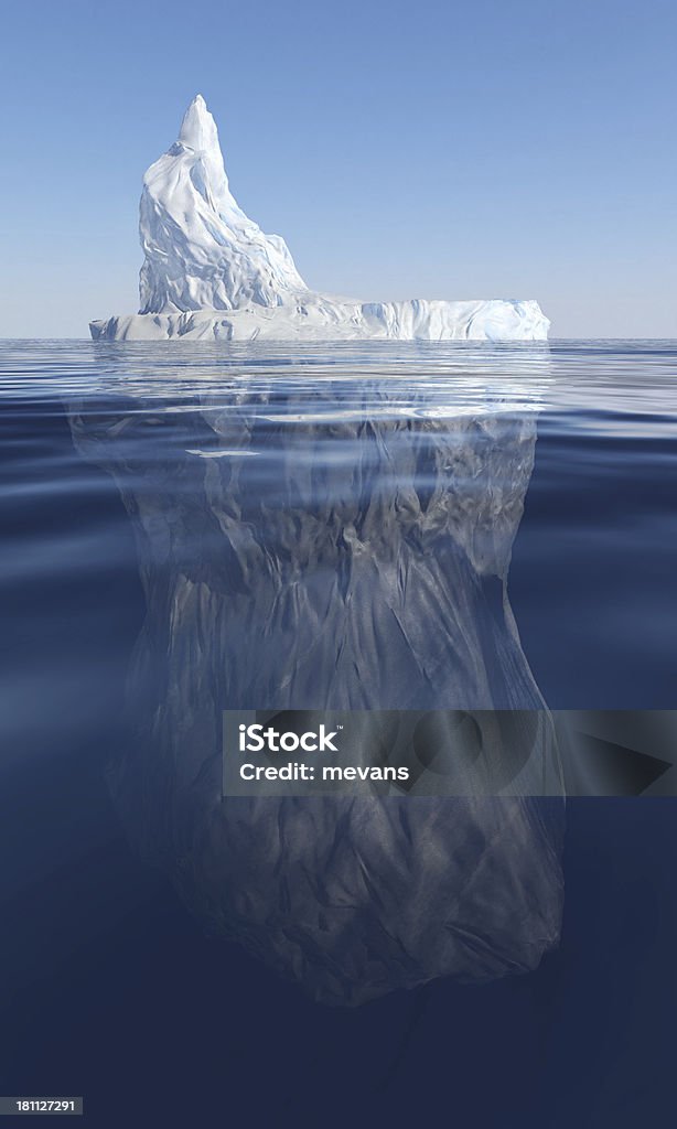Верхушка айсберга - Стоковые фото Айсберг - ледовое образовании роялти-фри