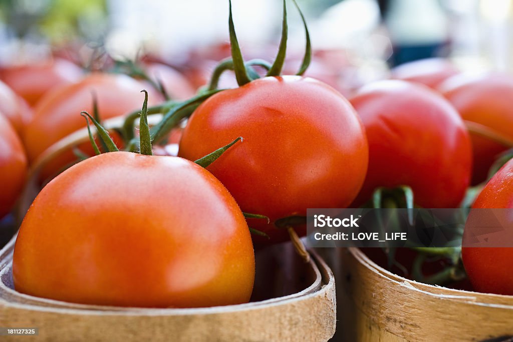 De tomate - Foto de stock de Cesto royalty-free