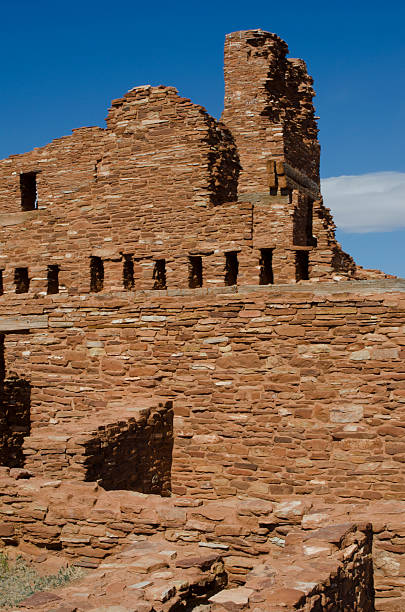 abo ruinas del pueblo misiones monumento nacional de salinas - albuquerque catholicism church new mexico fotografías e imágenes de stock