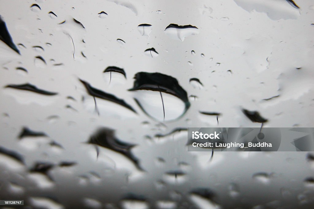 Parabrisas Raindrops - Foto de stock de Agua libre de derechos