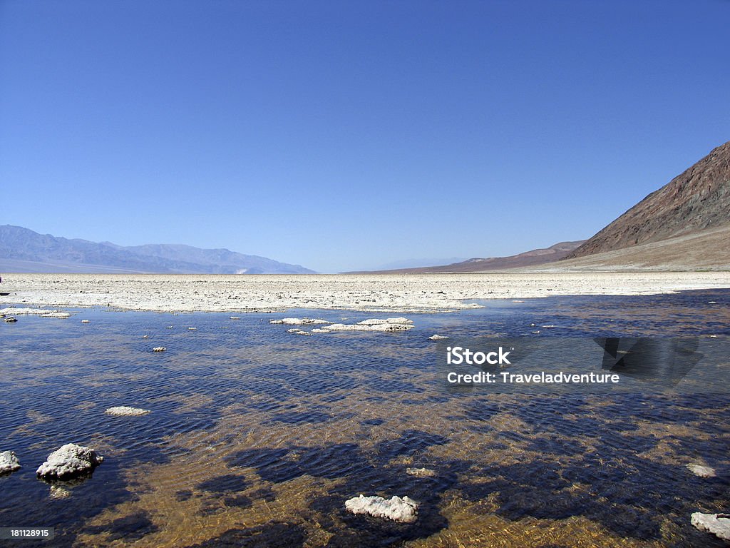 Dolina Śmierci-woda otworów - Zbiór zdjęć royalty-free (Badwater)