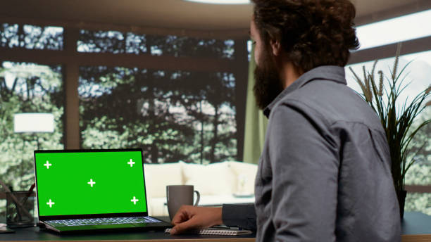 istock Powerful tycoon relaxes at his impressive mansion in a forest 1811289528