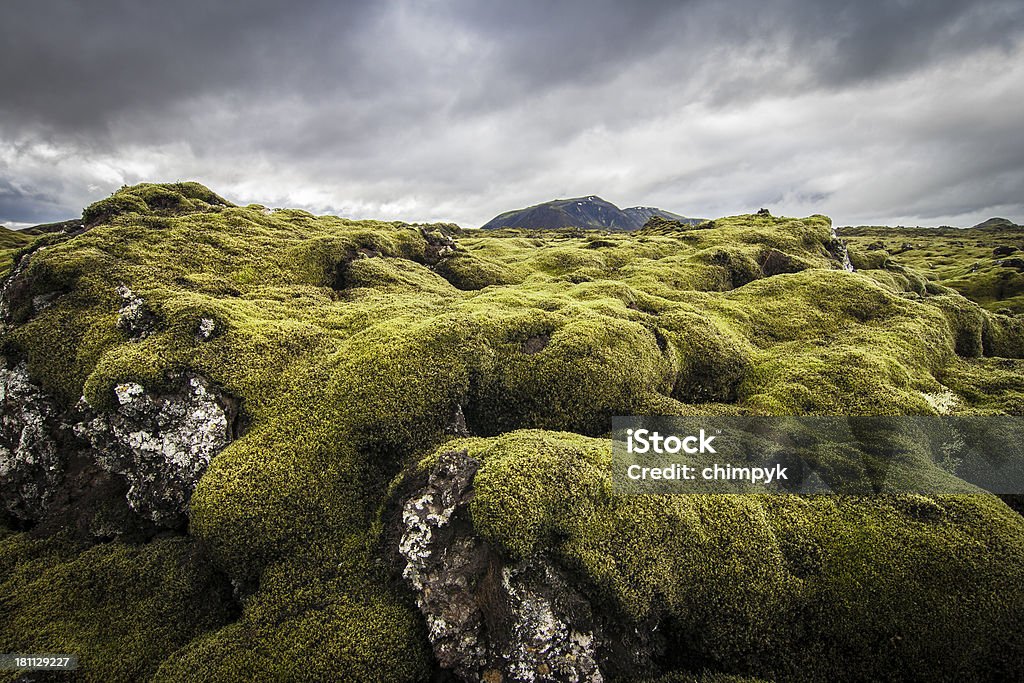 Musgo Lava Flow - Foto de stock de Céu Dramático royalty-free